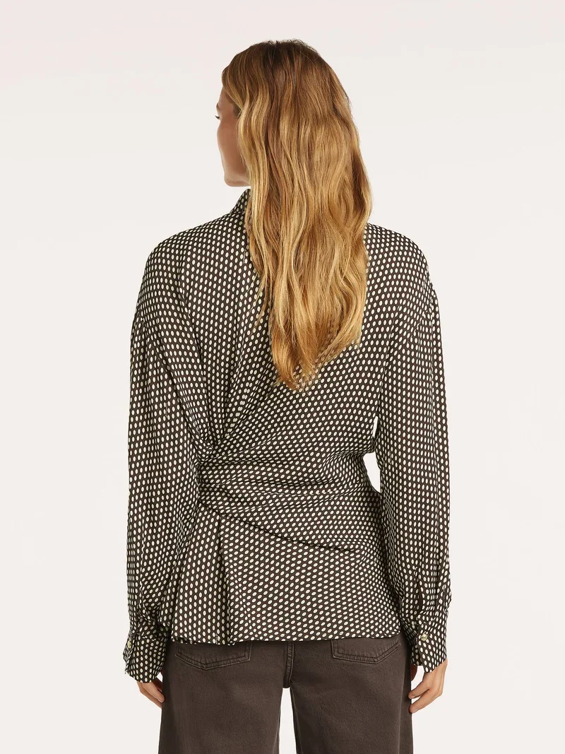 BEAUMONT BC49520263 BELINDA blouse dark chocolate
