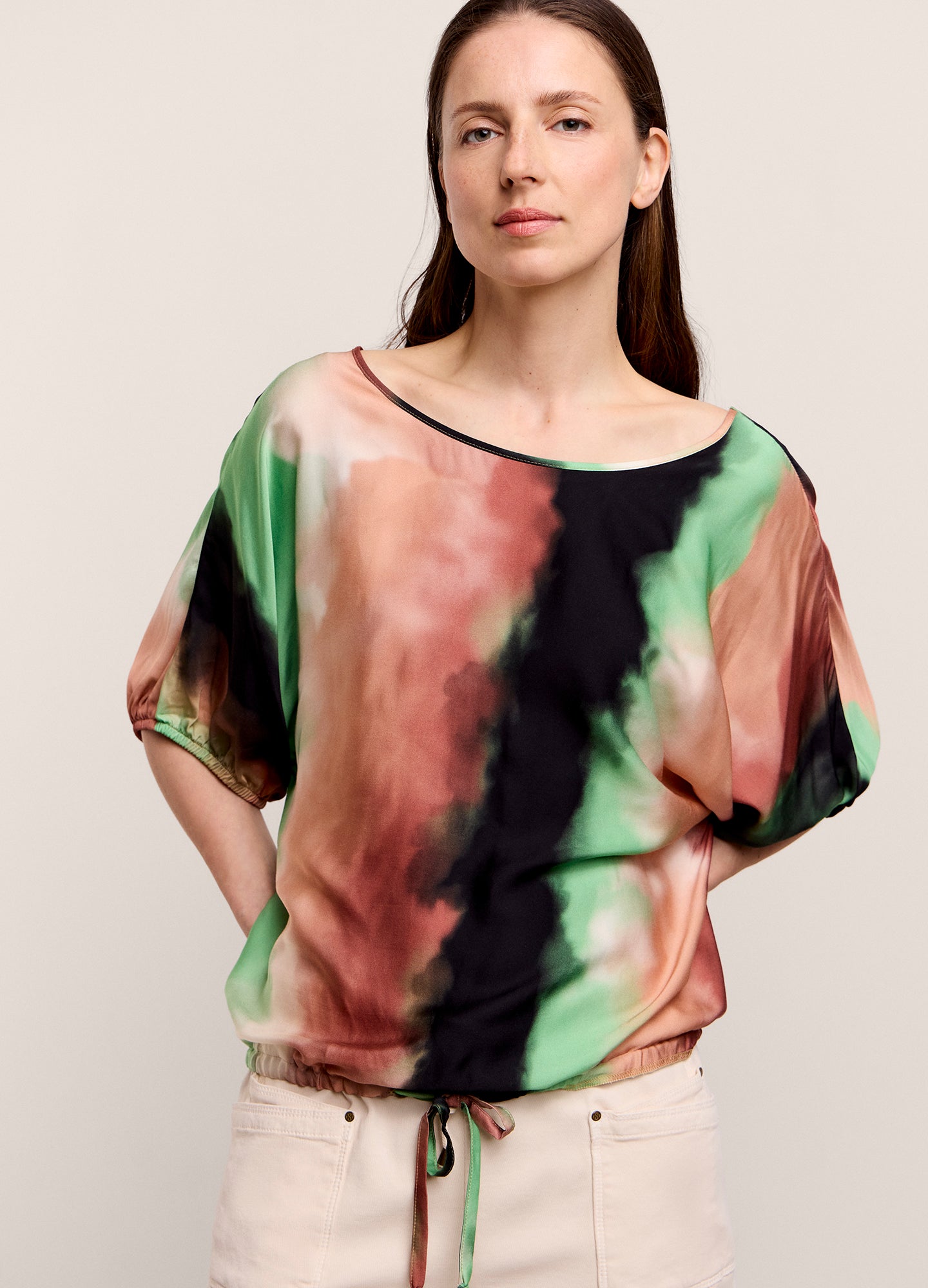 SUMMUM Top cloudy dream print 2s3114-12033