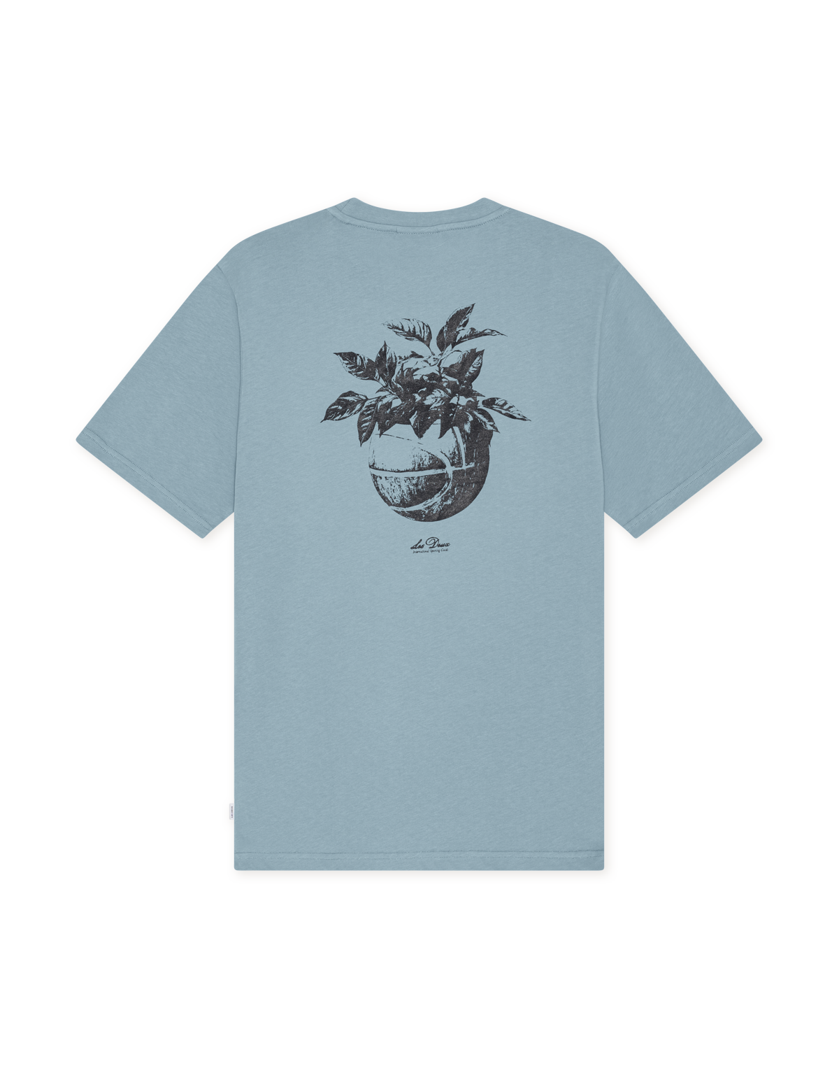 LES DEUX Plant T-shirt 1001990 - Faded Denim Blue