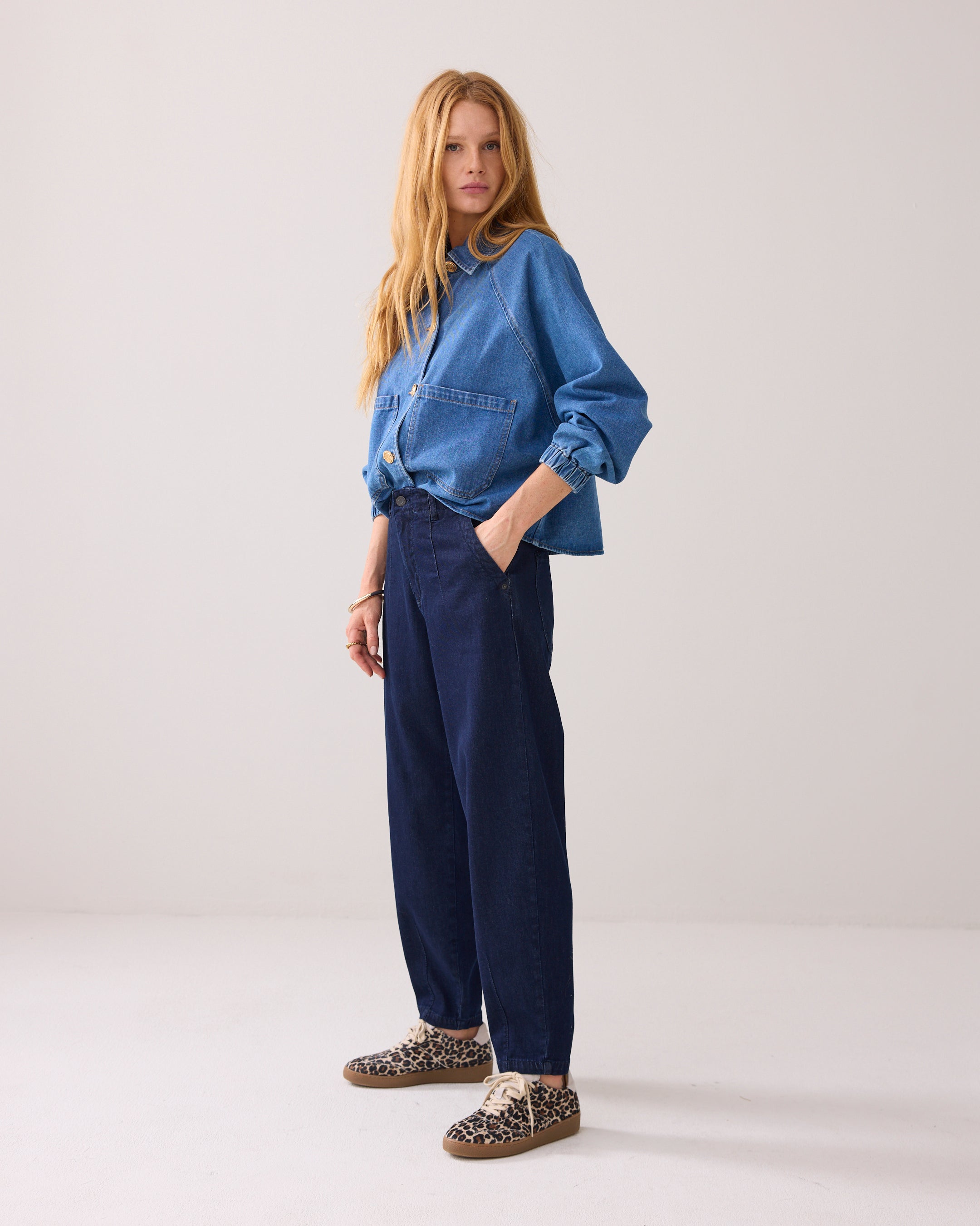 SUMMUM Tapered jeans 4s2740-5153