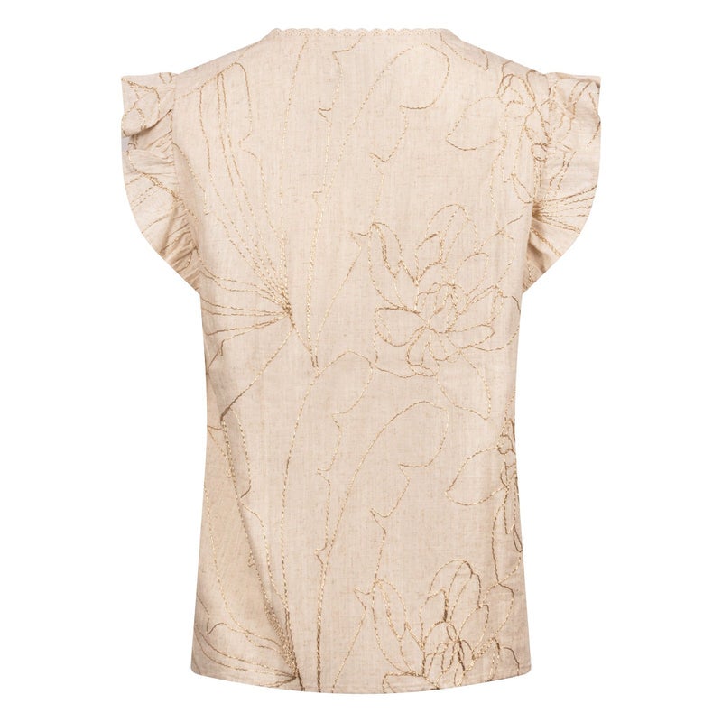 NUKUS NKS01118 Lori Top Embroidery