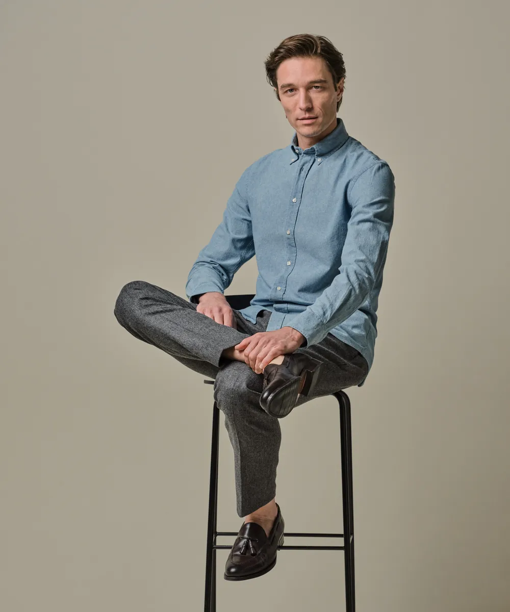 PROFUOMO chambray shirt PPWH30053A