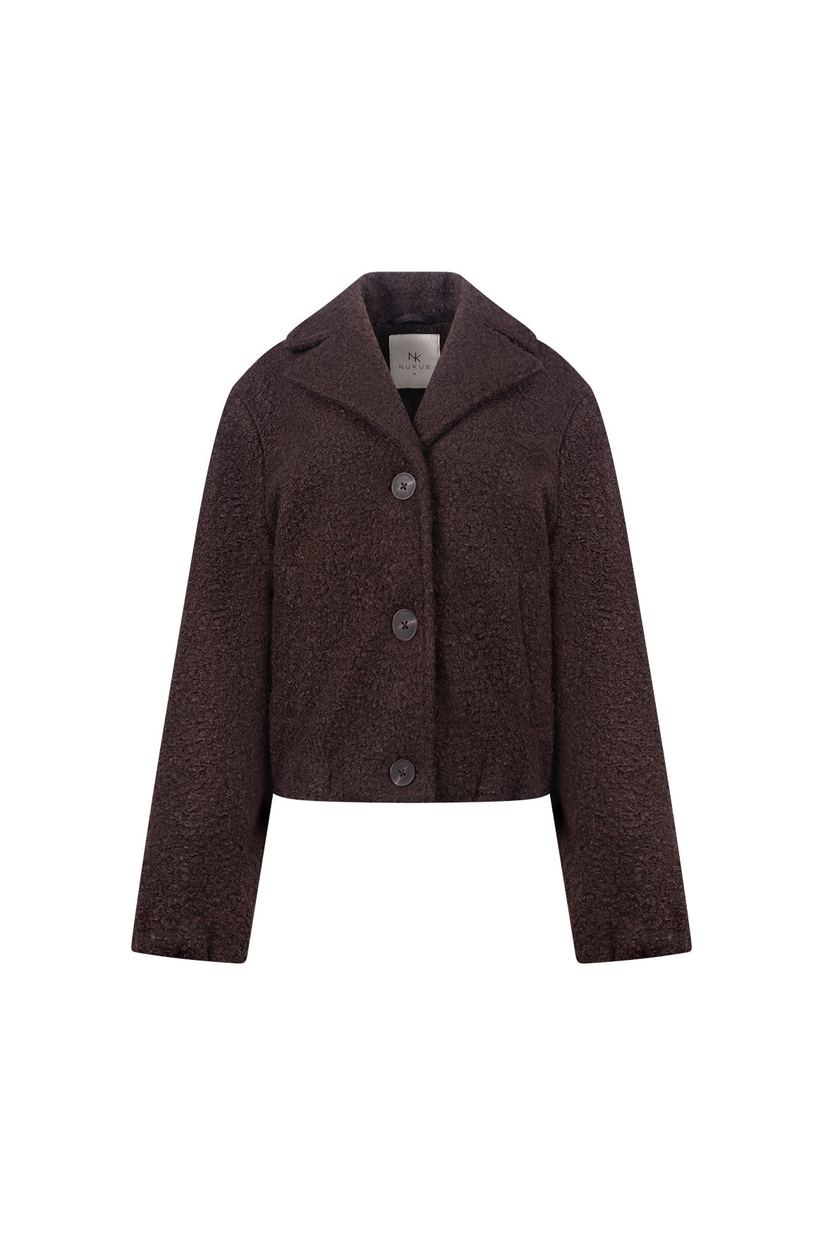 NUKUS NKF12010 Madelin Jacket Boucle-chocolate