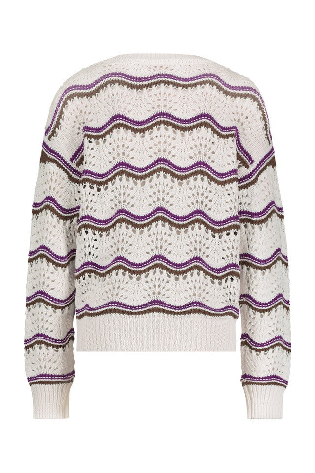 STUDIO ANNELOES 09640 Leana ajour pullover
