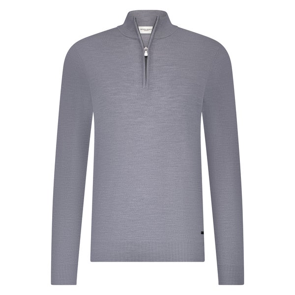 SEVEN DIALS haflzip pullover SAUL/941 MID GREY