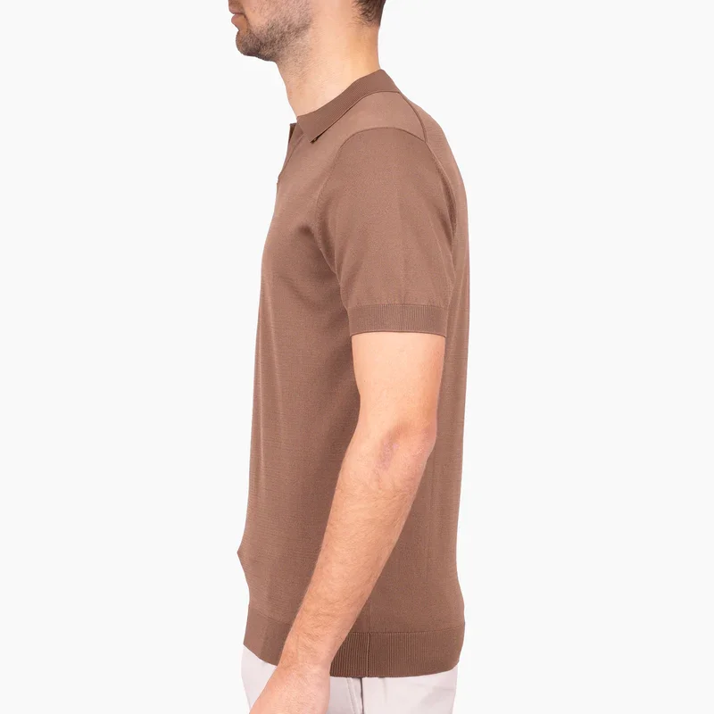 SEVEN DIALS SDL26106TU19 HAYDEN Polo -Tabacco