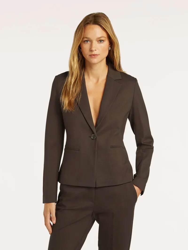 BEAUMONT BC55110263 PETIT blazer dark chocolate