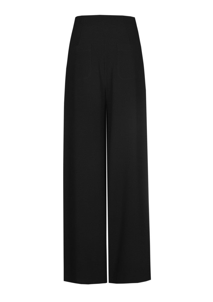 CarolineBiss 6508/10 Broek Crepe Plooi
