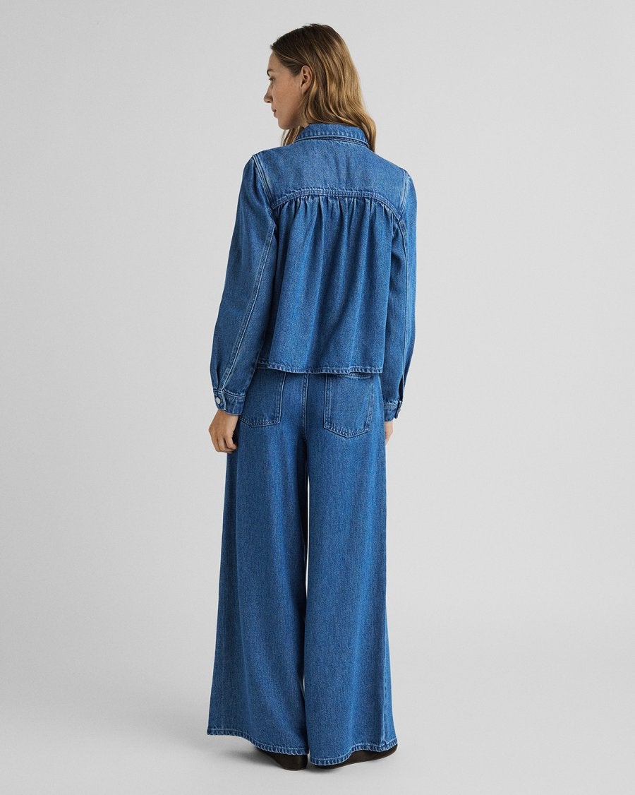 MOSS COPENHAGEN 20131 AGO RUE WIDE PANTS LONG