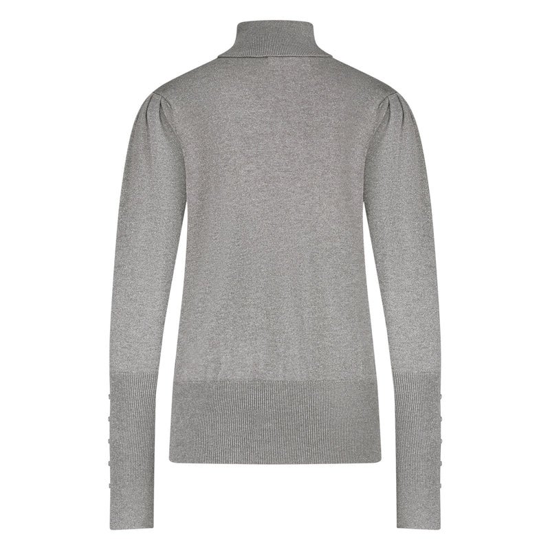 NUKUS NKF03005 Sylvia Pullover Lurex -light grey