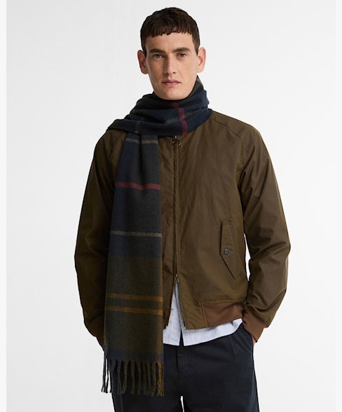 BARBOUR USC0403 Shawl YORKLANE TARTAN SCARF