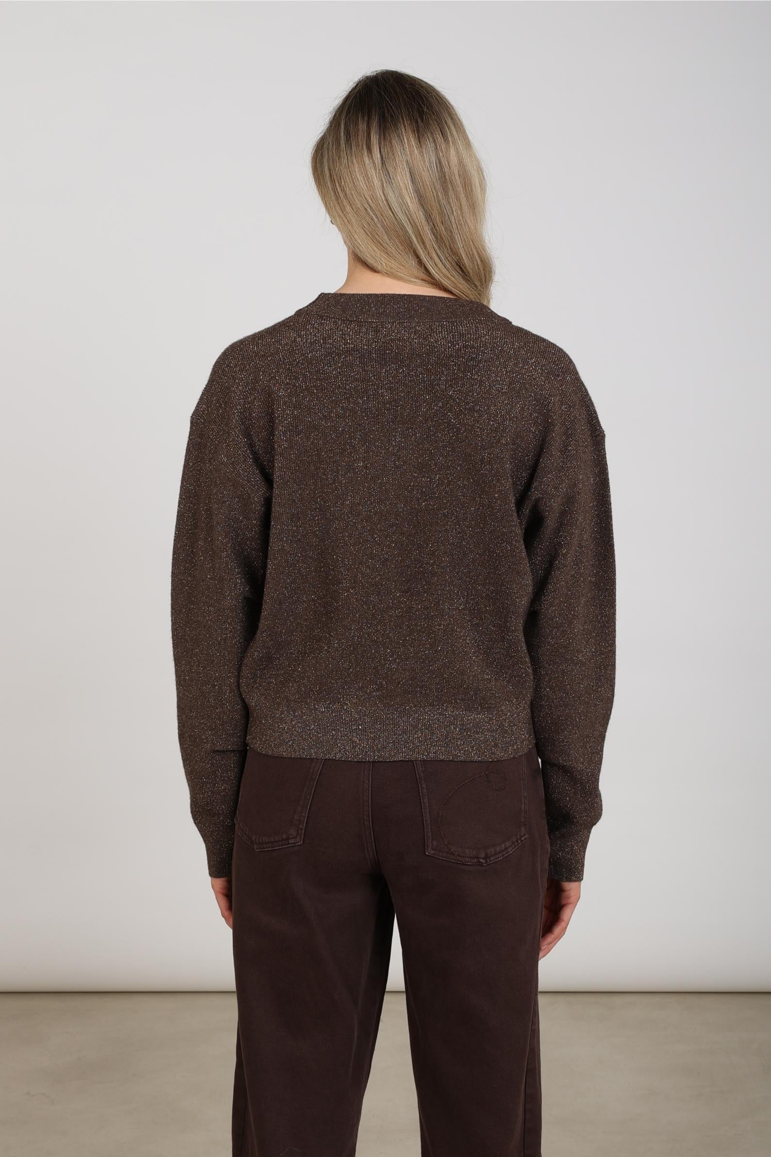NUKUS NKF05039 Willa Cardigan-chocolate