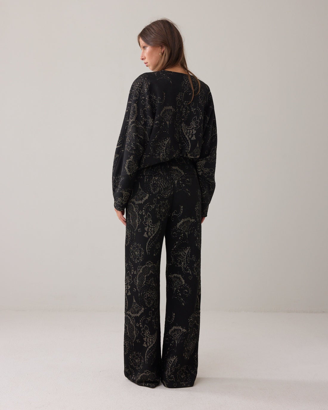 SUMMUM Pants foam jacquard 4s2904-30735