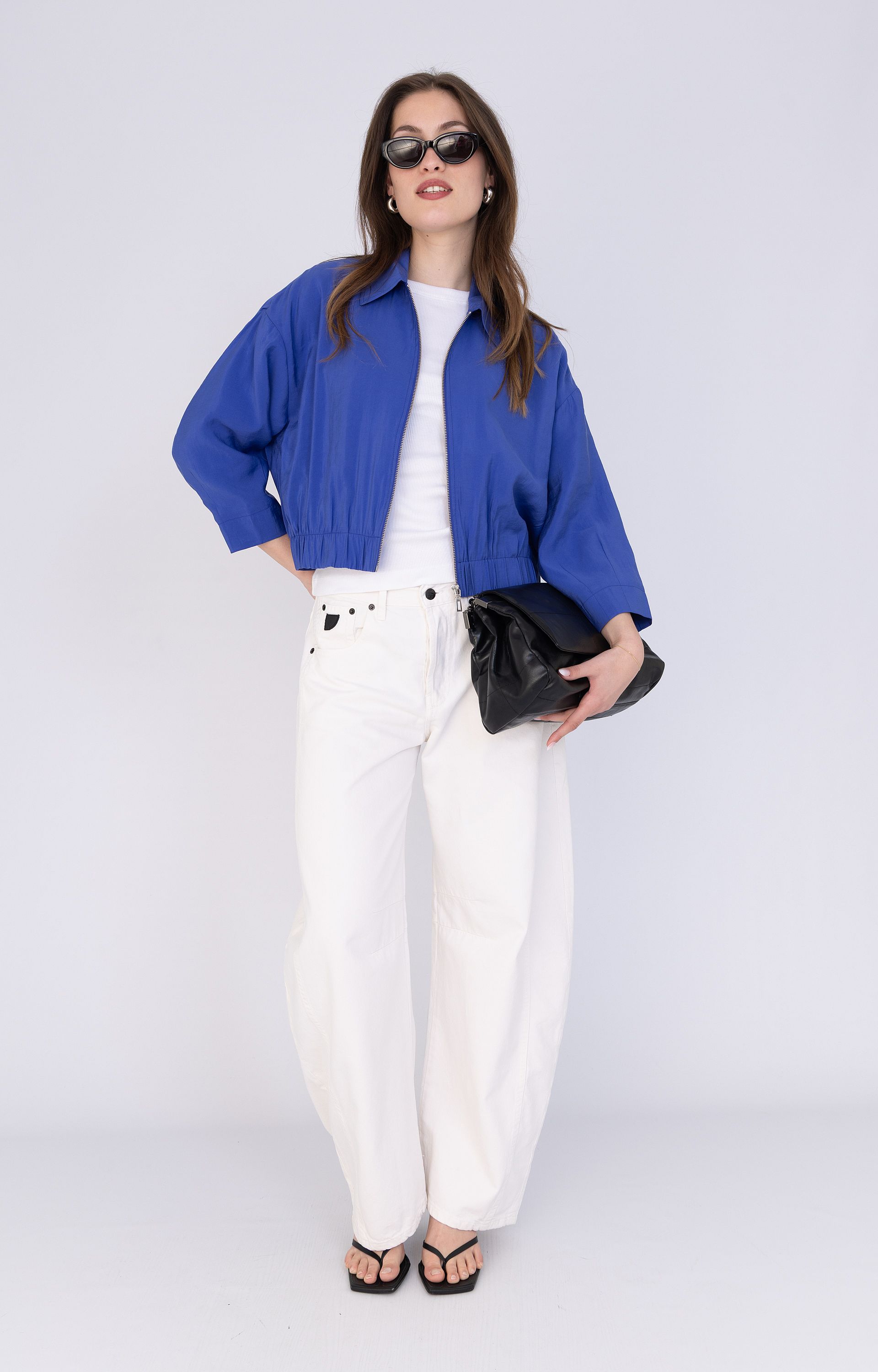 ANNA 48A01-02791 Soepelvallend jasje