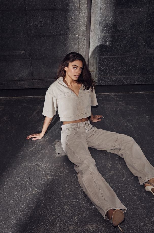 HAUTE L'AMITIE HL10650 Drew BarrelPanel Tall Jeans