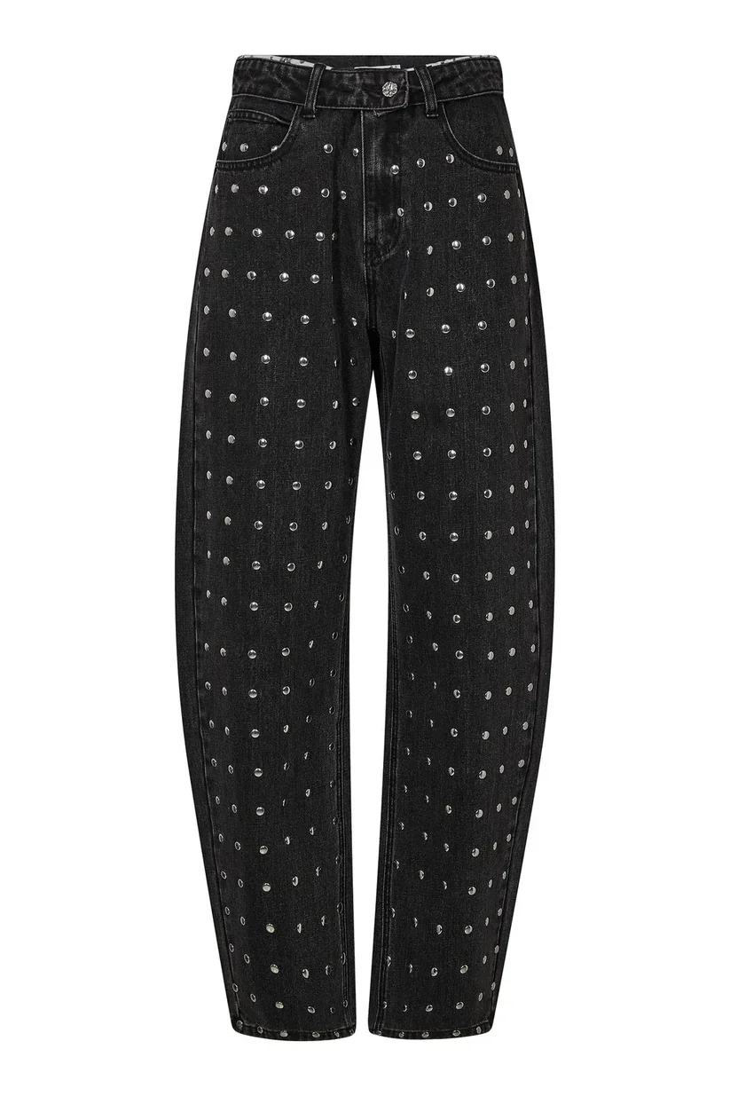 HAUTE L'AMITIE HL10875 Flip WaistRivetTall Jeans