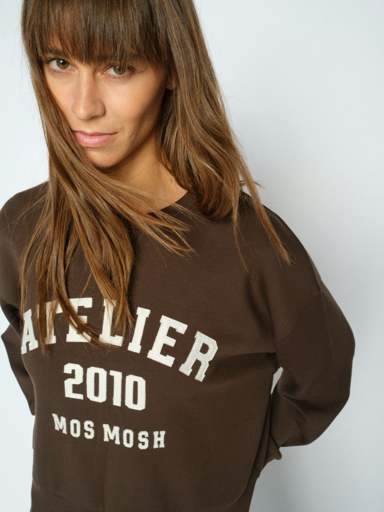 MOS MOSH177510 MMNima O-LS Sweatshirt - Bruin