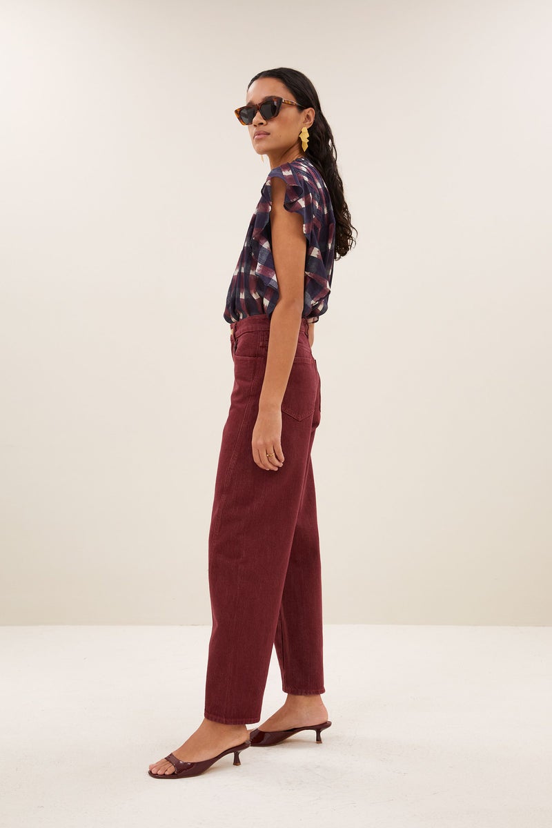 BY-BAR 26419313 begum wine jeans