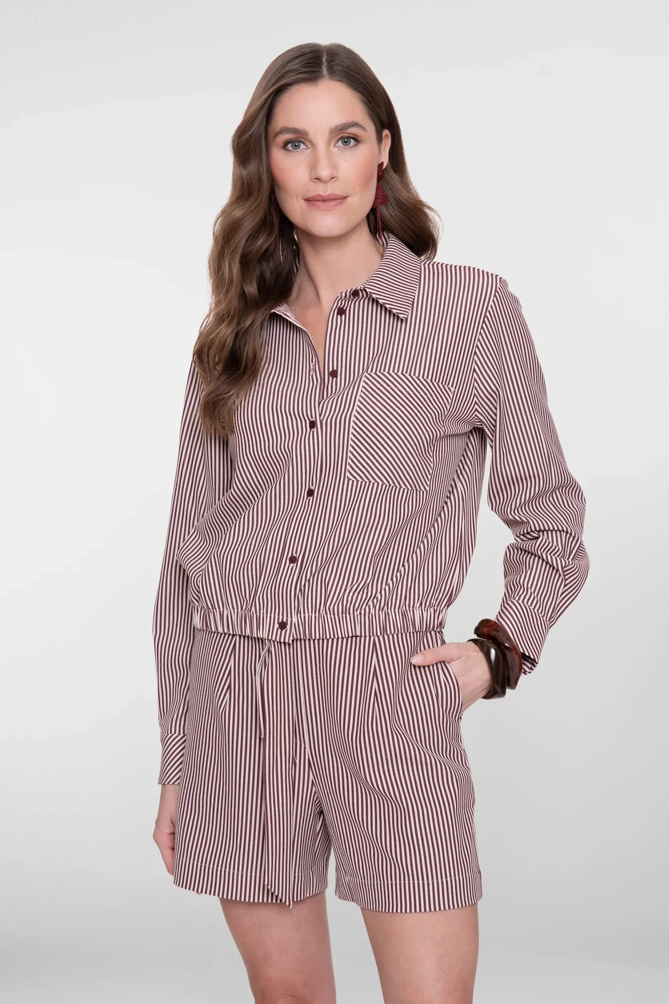 GEISHA 63227-20 Blousejasje gestreept