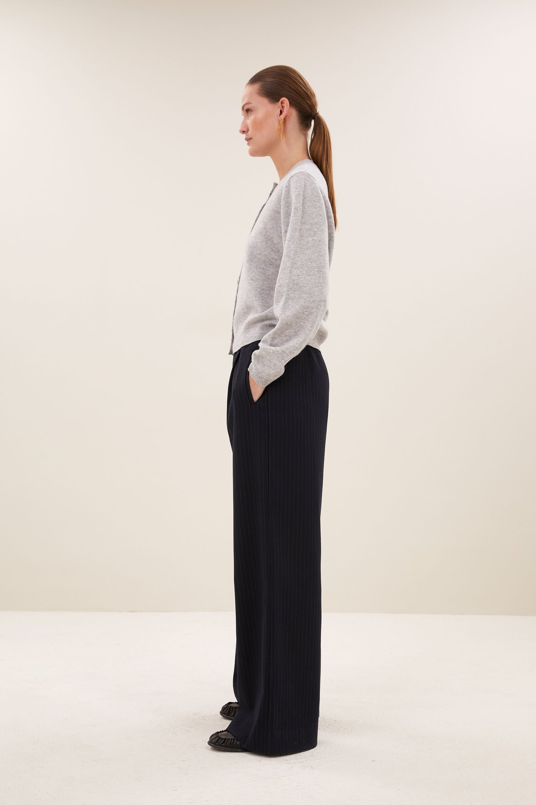 BY-BAR 26418016 benji pine stripe pants
