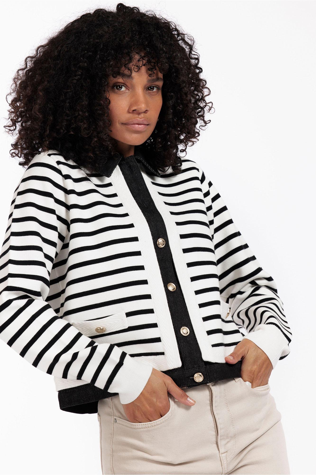 STUDIO ANNELOES 12487 Norelli stripe denim
