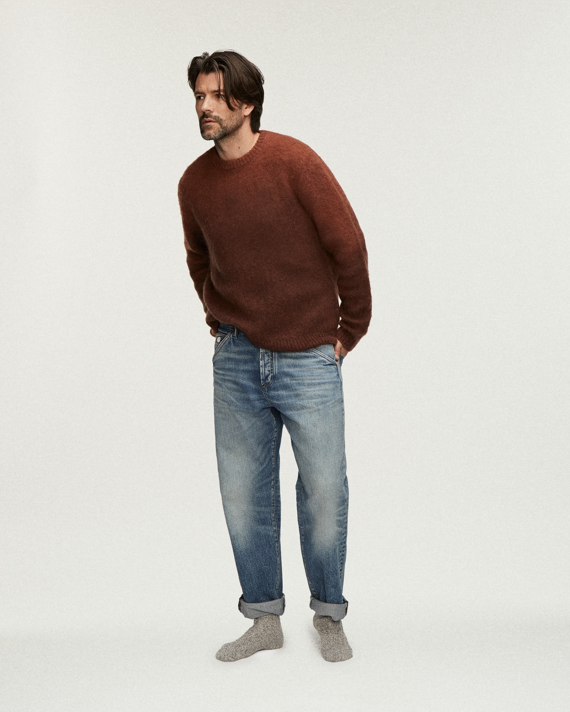 DENHAM 01-26-07-11-010 RAG CHANDLER loosefit jeans