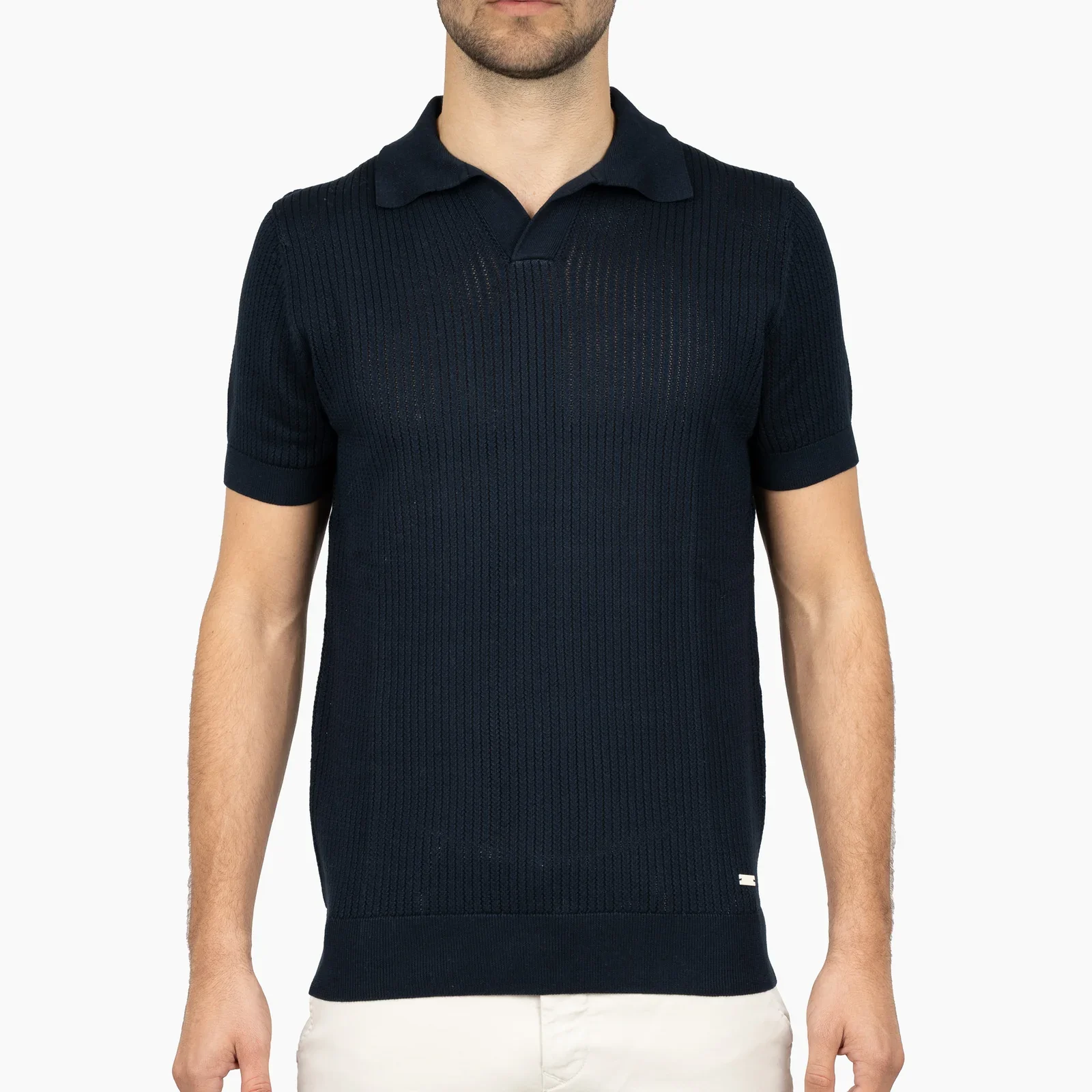 SEVEN DIALS SDL26106RI21 BENNET Buttonless Polo-Navy