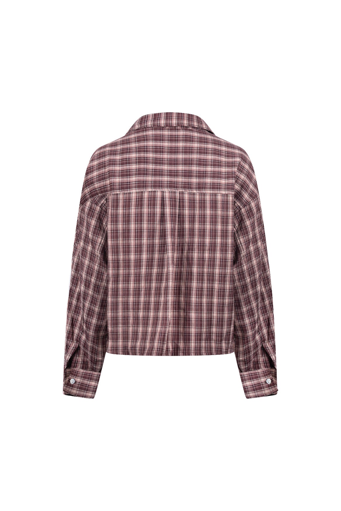 NUKUS NKF02260 Macy Blouse Check-Cherry/Rose