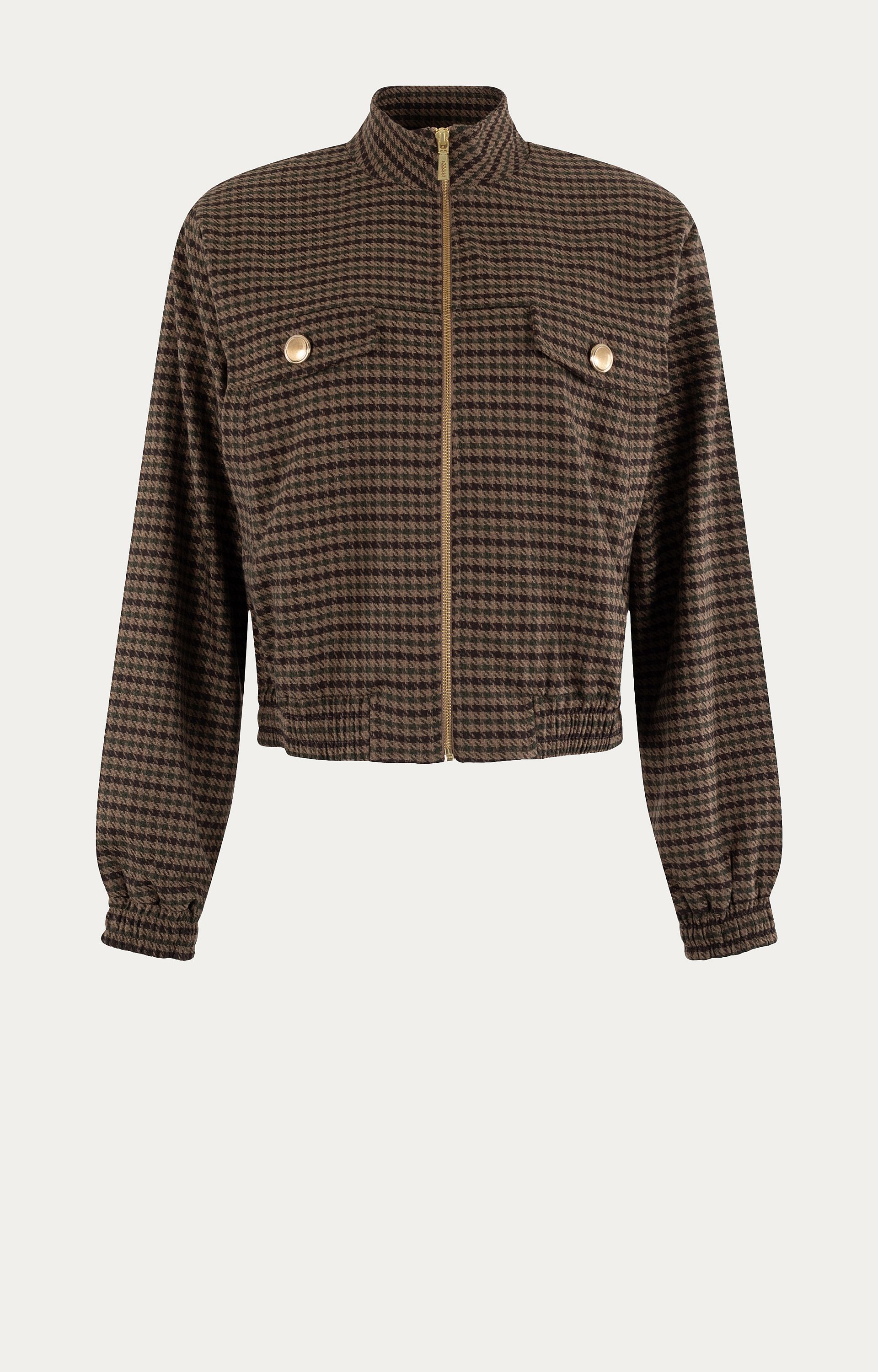 ANNA 43a01-02830 Blazer met ruit