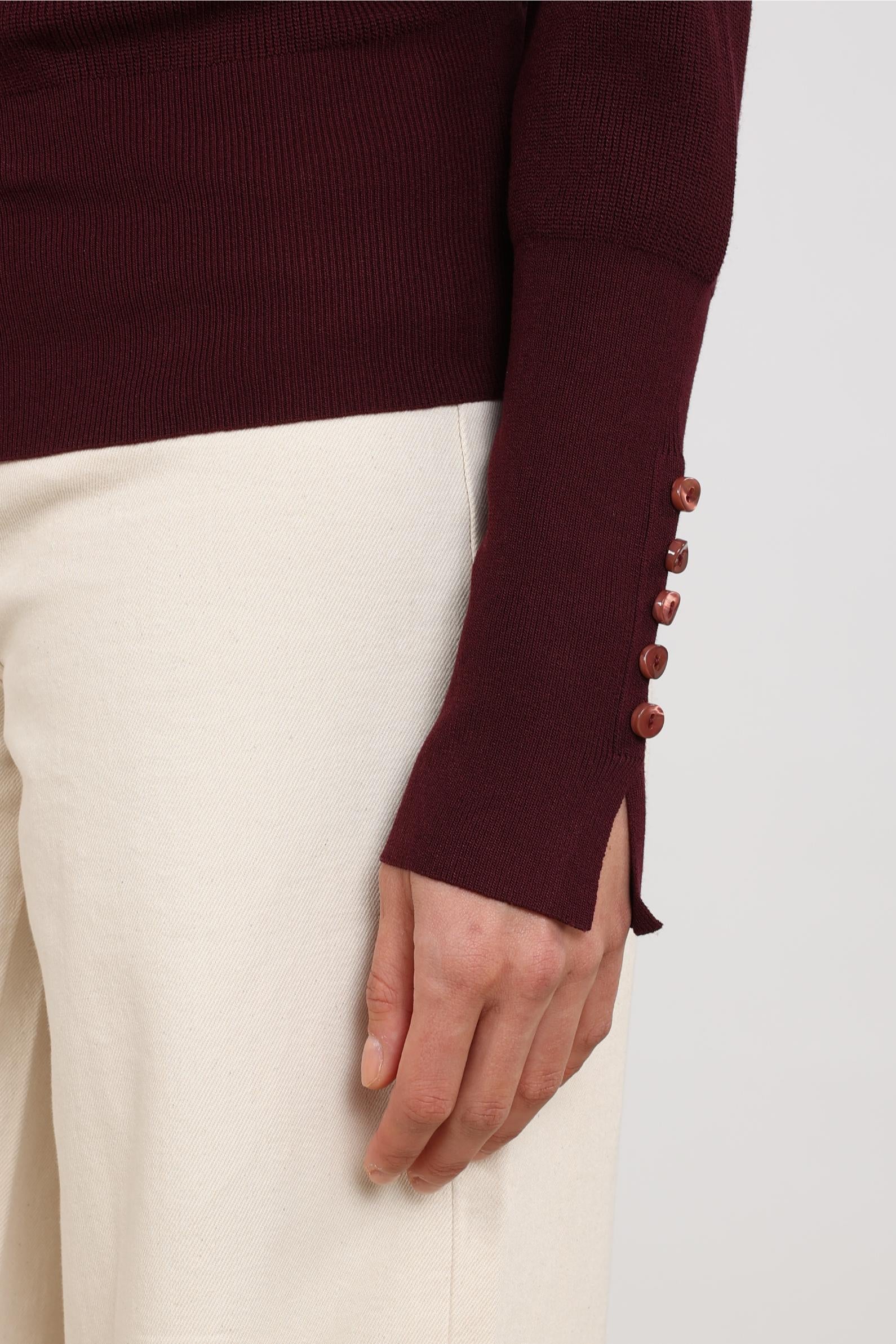 NUKUS NKF03062 Silvi Pull Plain-cherry