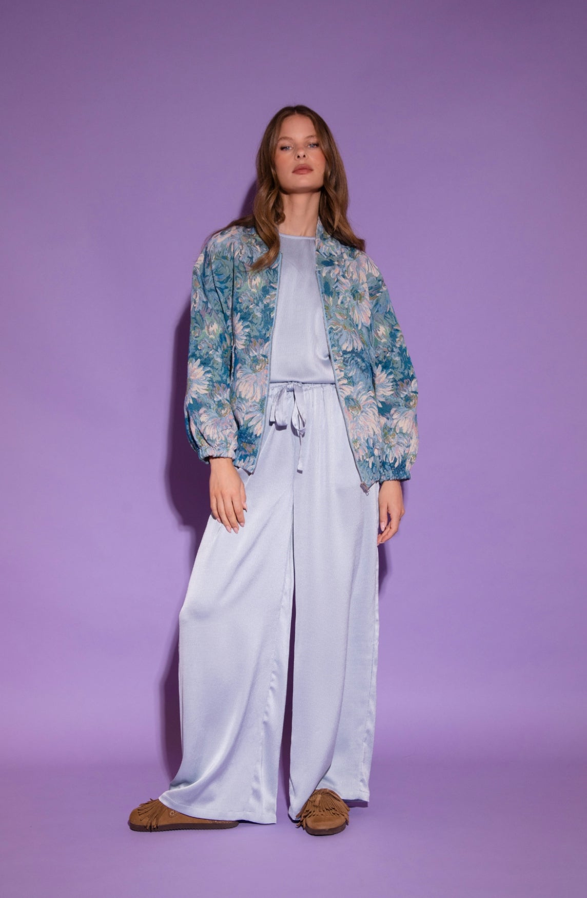 AMAYA Amsterdam Fanny bomber - Blue