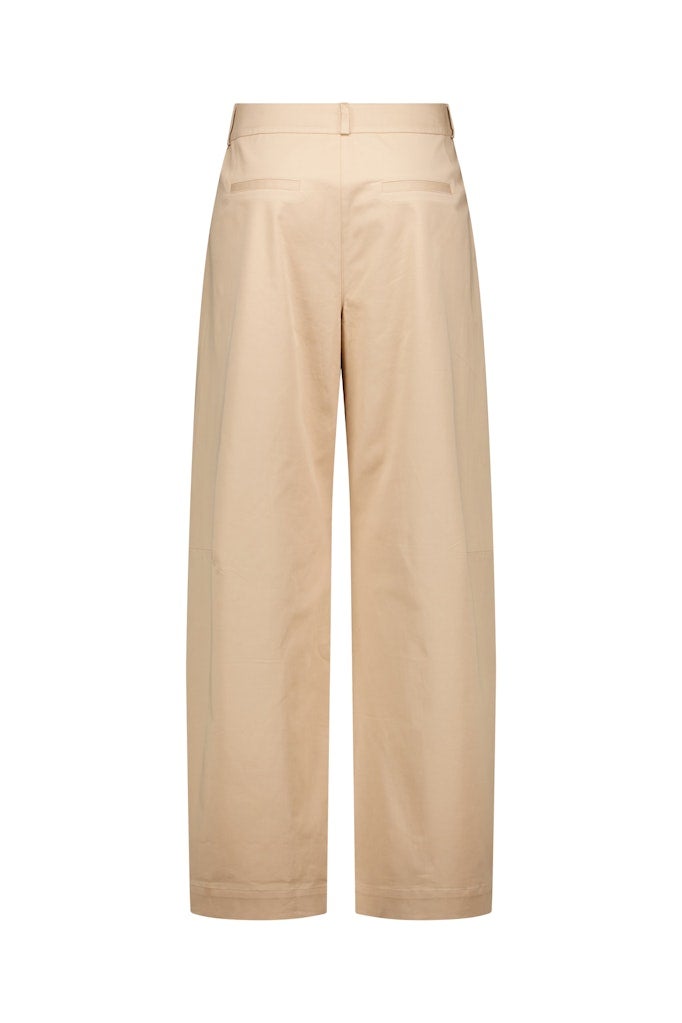 STUDIO ANNELOES 13678 Diede cotton trousers - latte