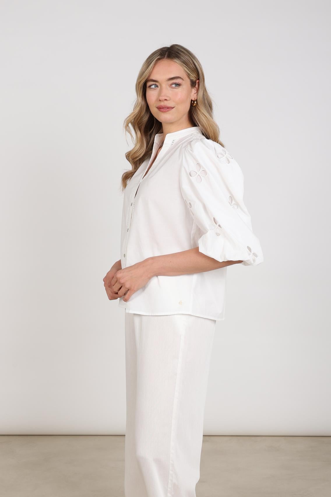 NUKUS NKS02112 Rosie Blouse-Offwhite