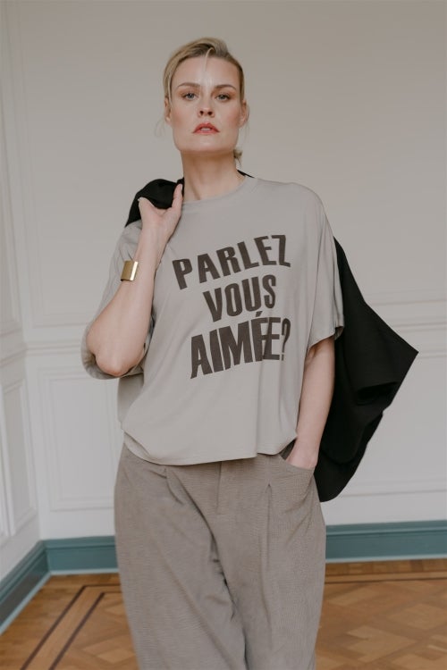 AIMEE THE LABEL ElaraW6 Shirt-Taupe(brown)