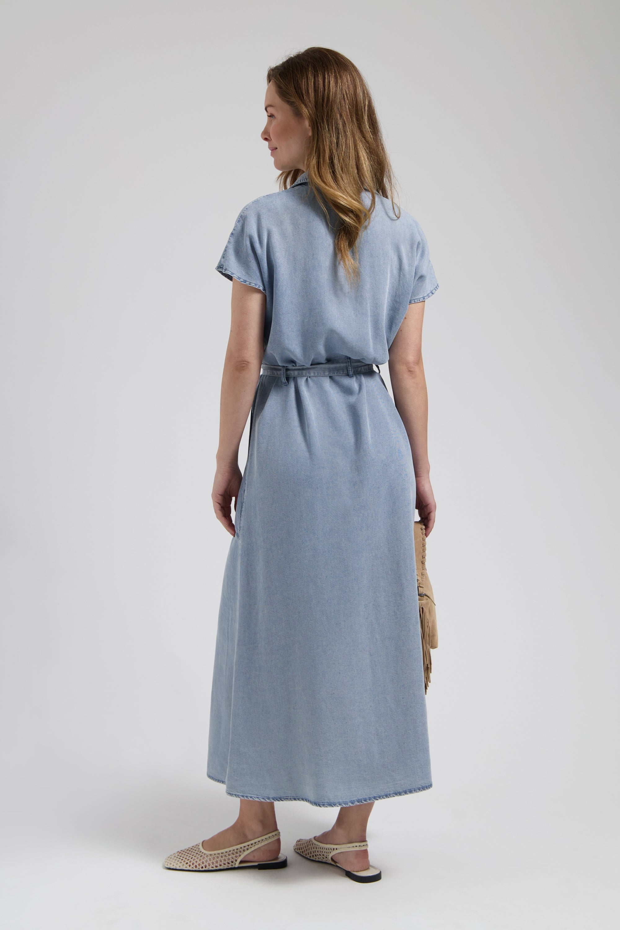 FLORÈZ CR0446 Dina dress-midblue