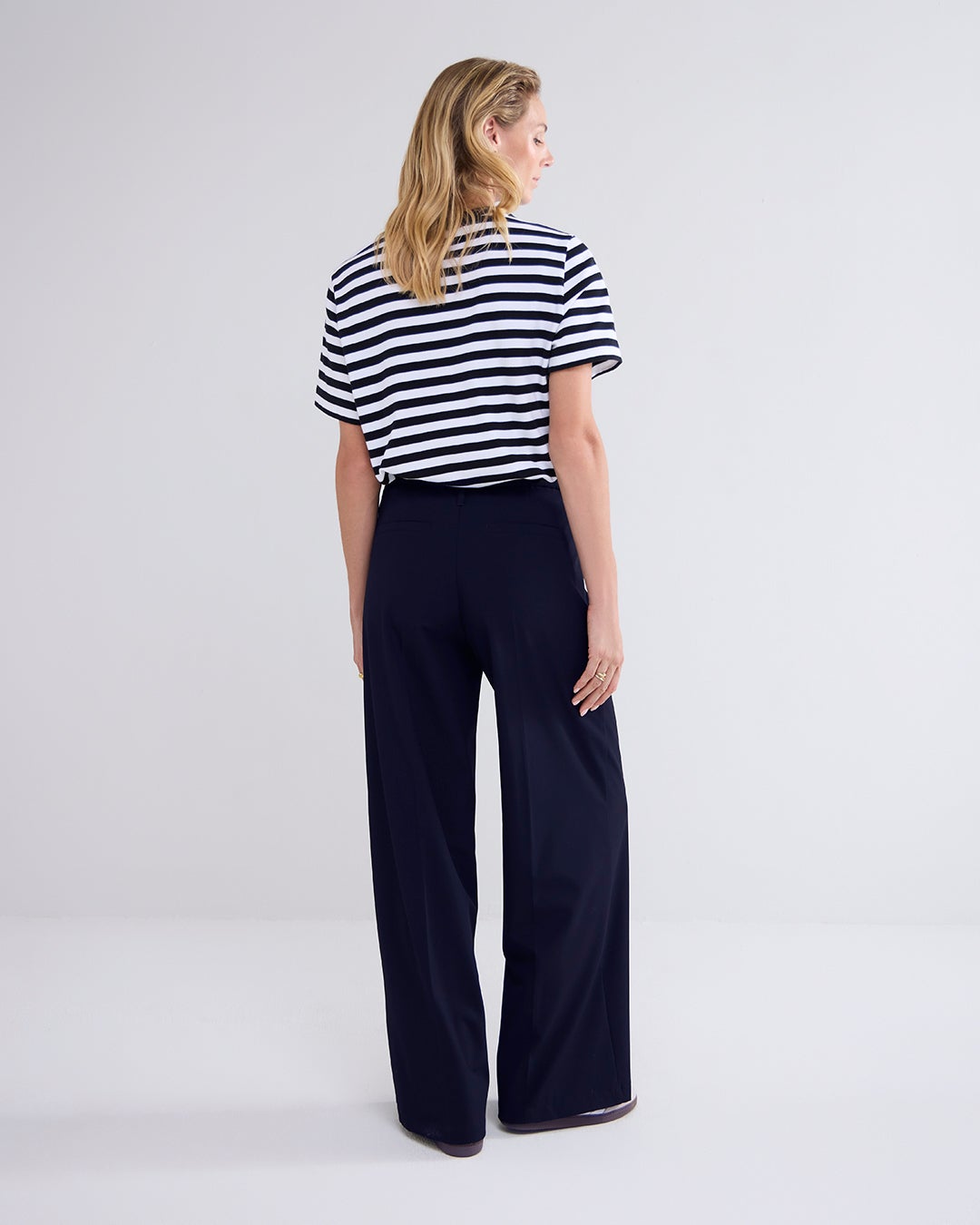 SUMMUM Pantalon Verona-12072 Midnight Blue