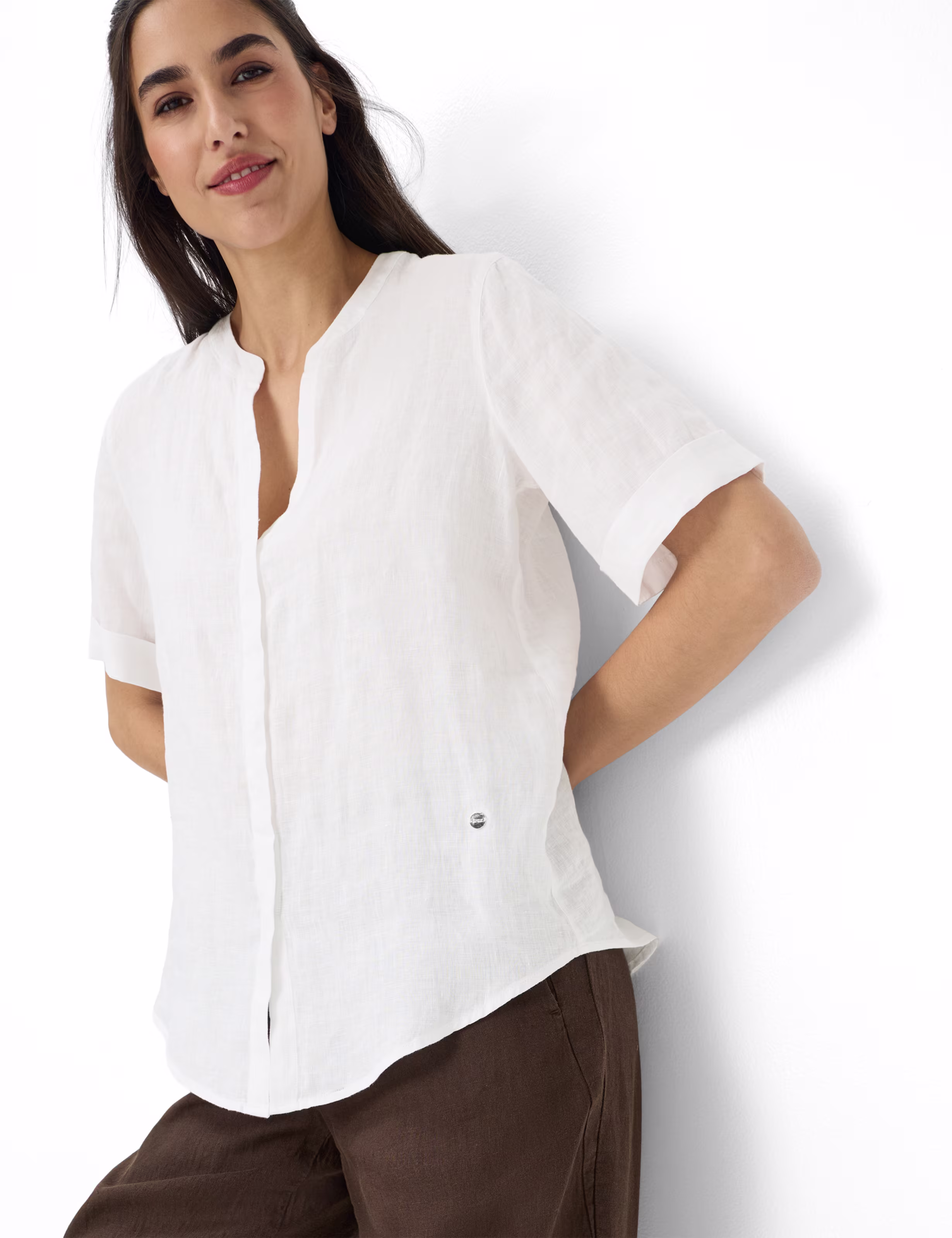 BRAX 940008_94150500 Style VERI Blouse-white