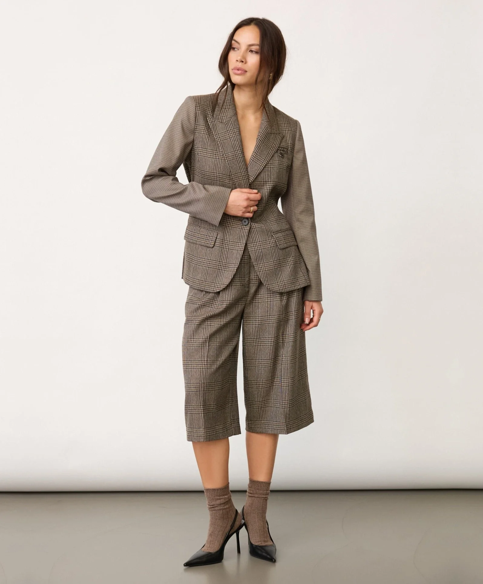 CO'COUTURE 500144 VeyaCC CheckFit Blazer