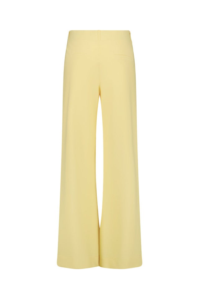 STUDIO ANNELOES 13873 Lexie bonded trousers-butter yellow