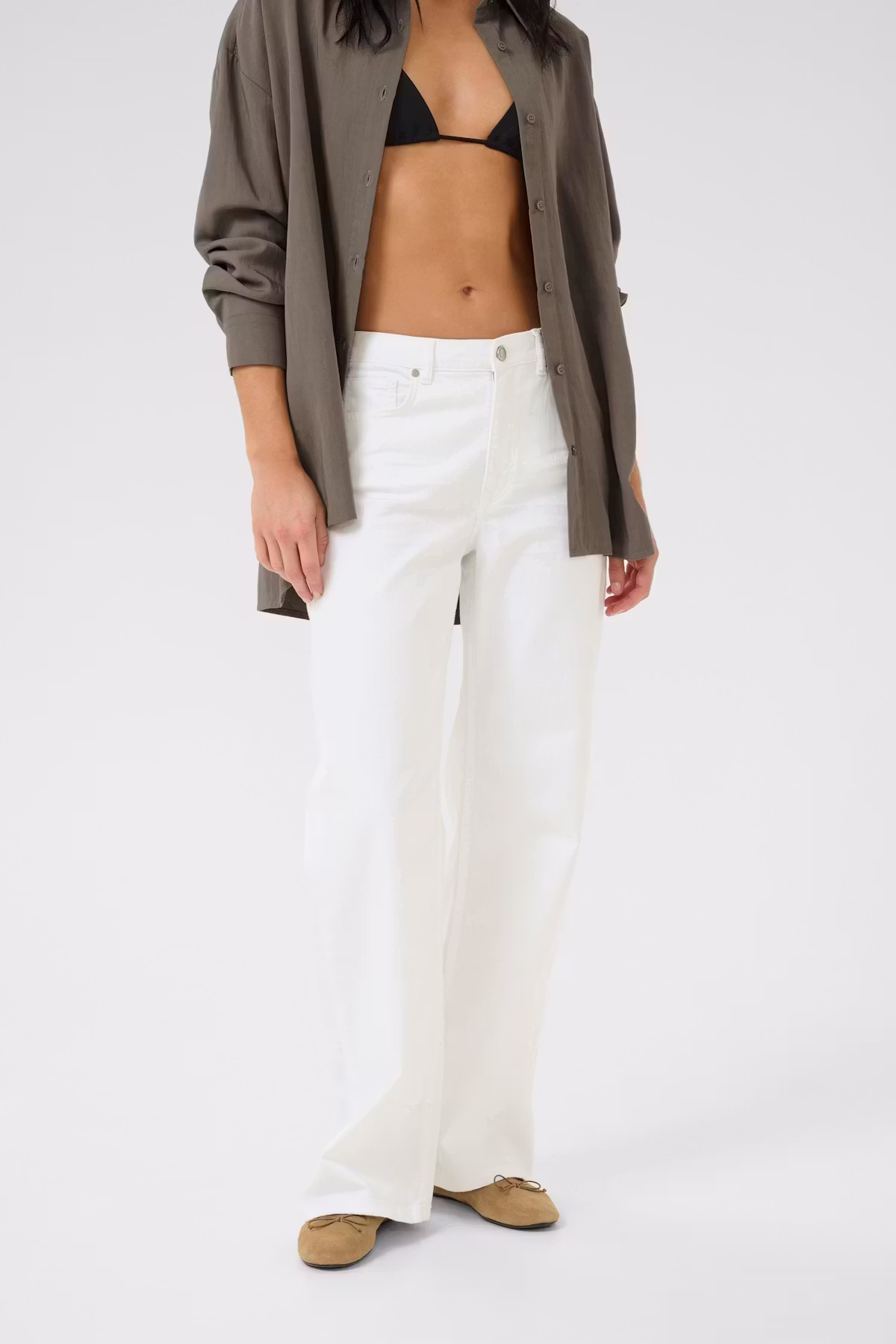 My Essential Wardrobe 10704619 LouisMW 157 HW Jeans Brightwhite