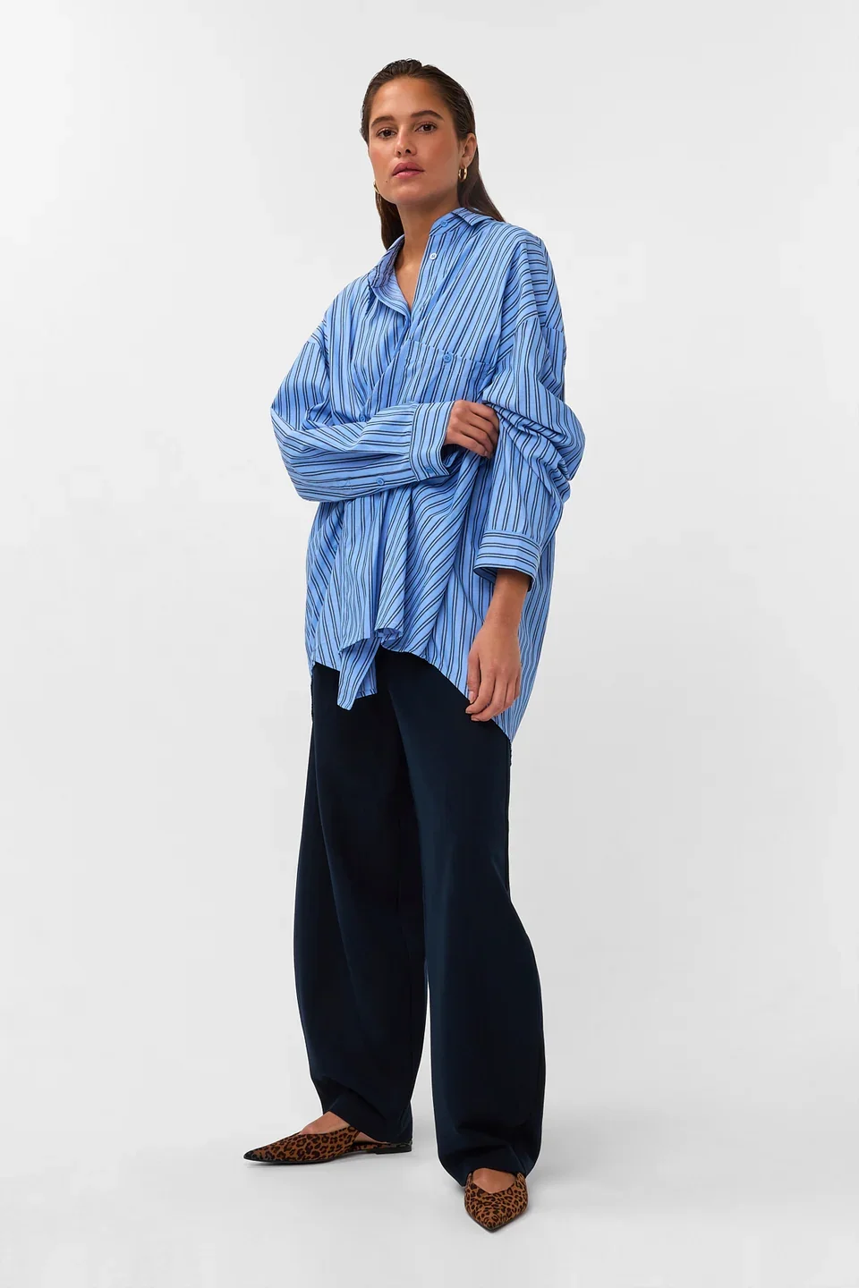 AMAYA Amsterdam Amara Blouse bleu