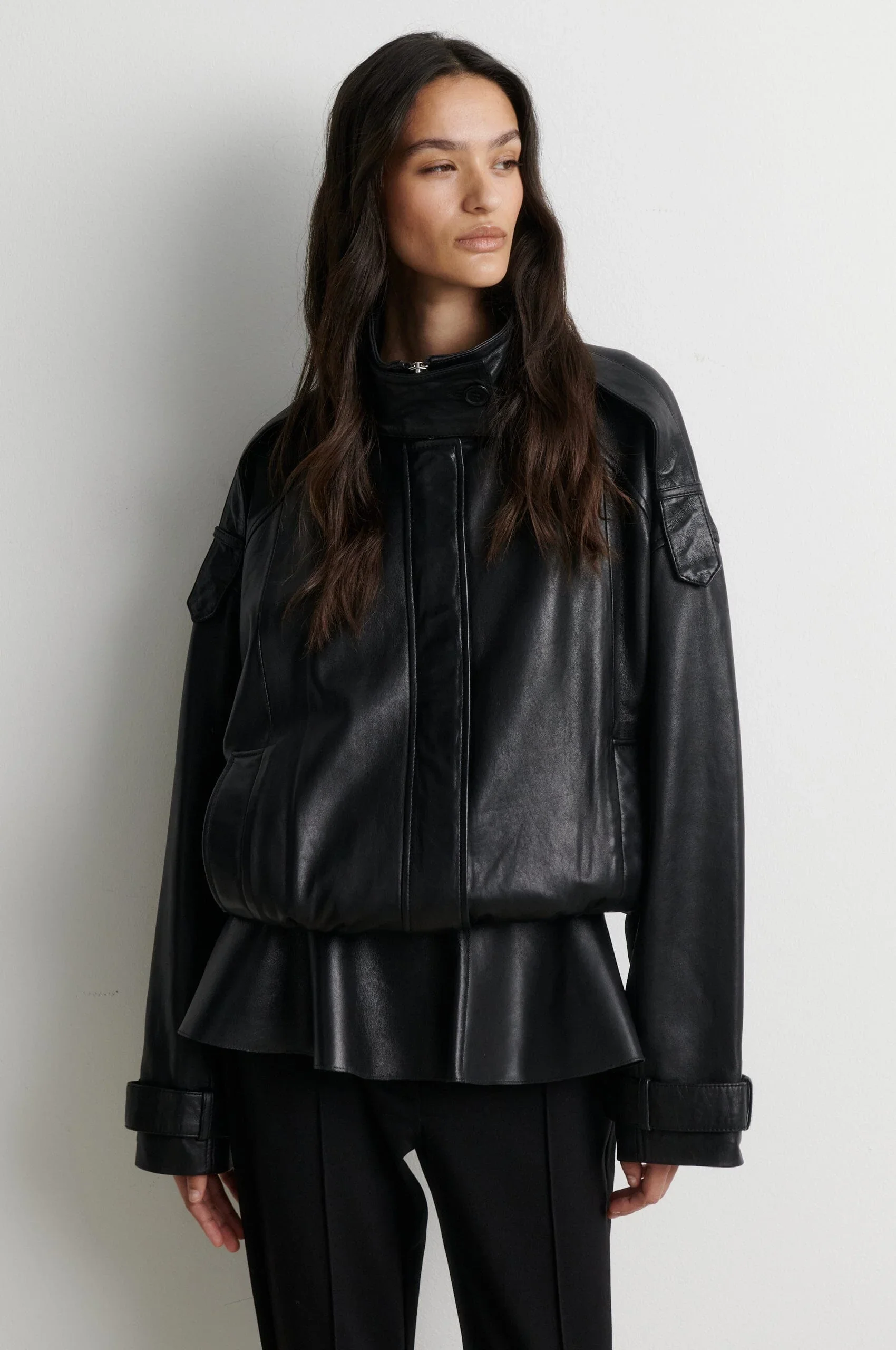 SECOND FEMALE 61307 Aluka Leather Jacket