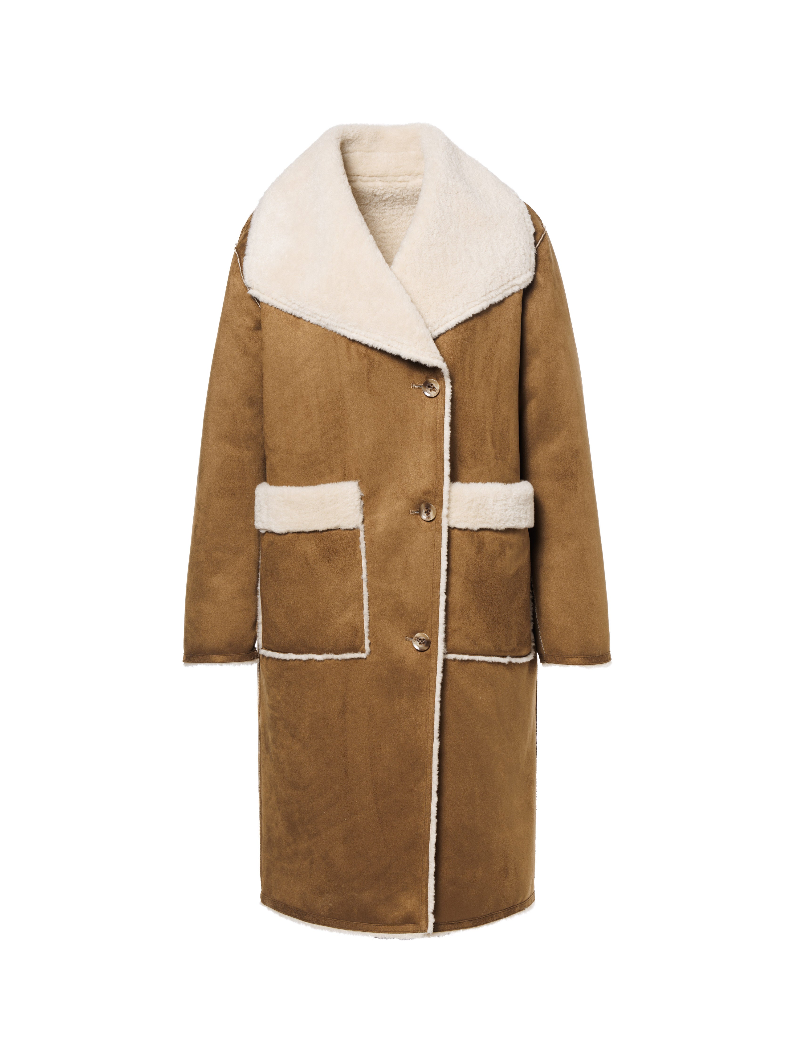BEAUMONT BM05030263 ELIF faux fur long Coat