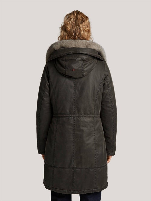 RESET LR03060263 MONTAGNA parka - chestnut