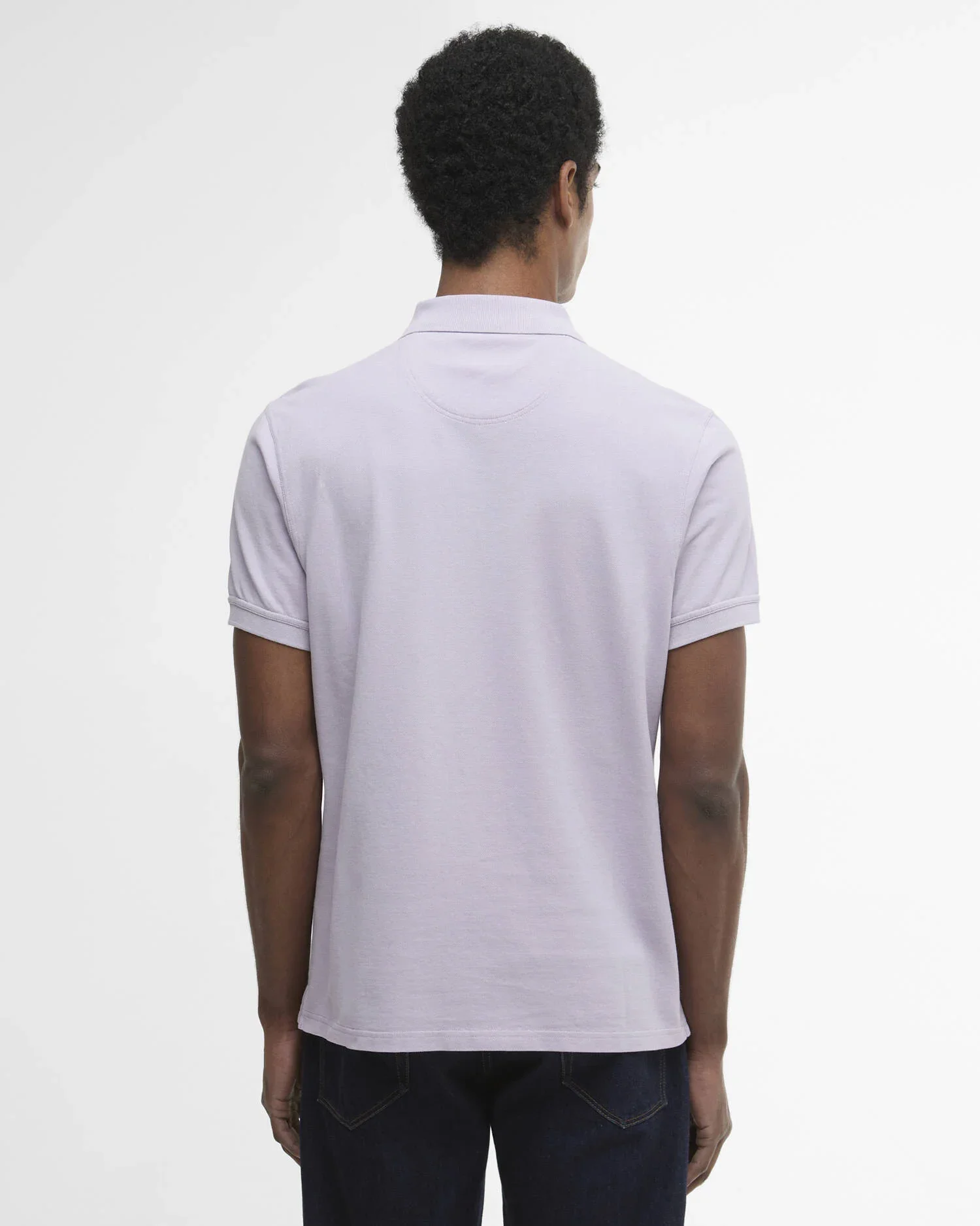 BARBOUR MML1367 Sports Poloshirt-Heather Mist