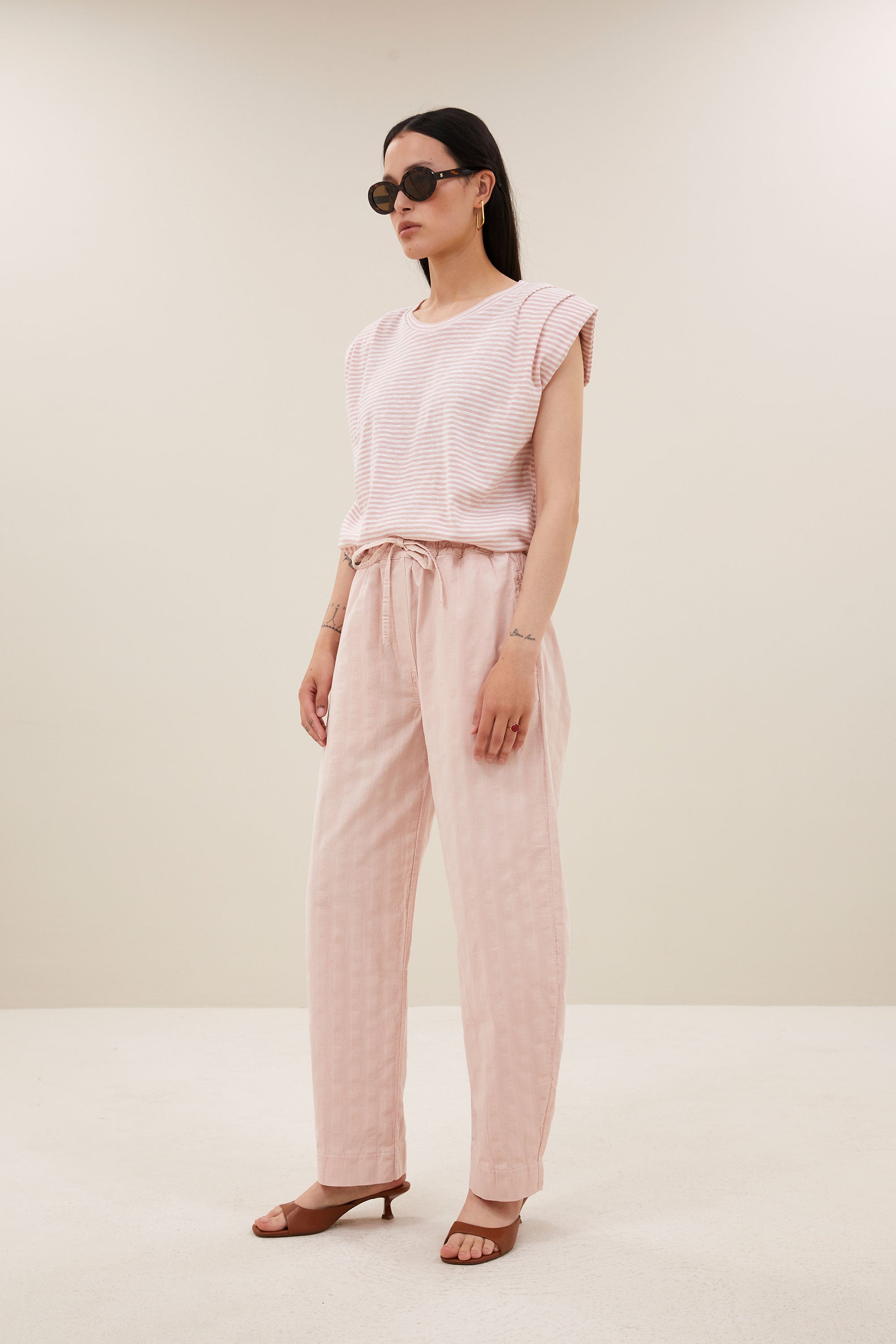 BY-BAR 26211023 Nilou Flamestrip Top