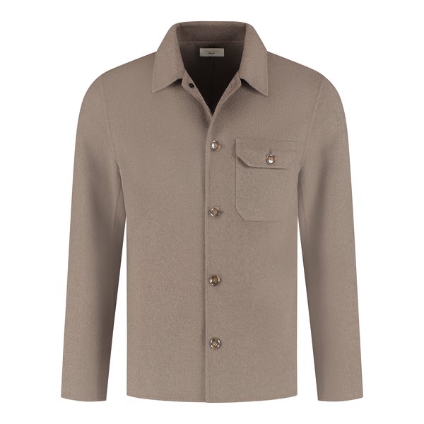 SEVEN DIALS SDL26314LL34 LONDON 172 overshirt - tabacco