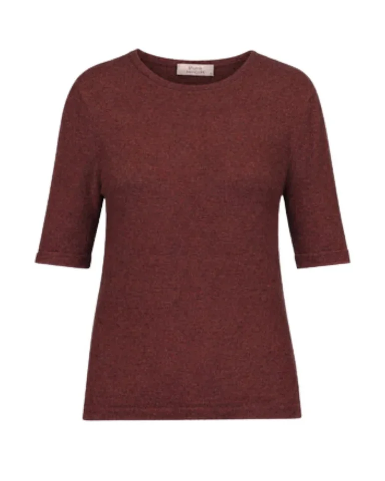 STUDIO ANNELOES 14404 Felica pullover- chestnut