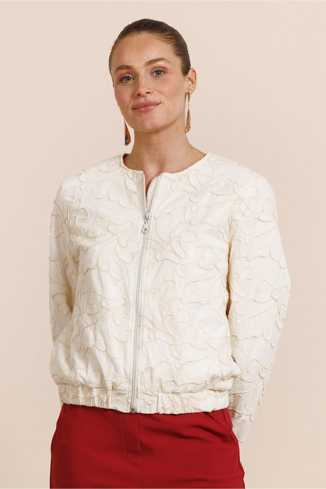 STUDIO ANNELOES 13683 April embroidery jacket