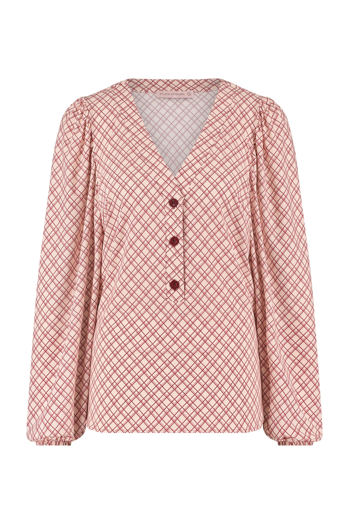 Studio Anneloes 06892 Eline check blouse